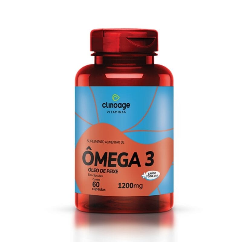 ÔMEGA 3 120 CÁPSULAS 1000mg CLINOAGE