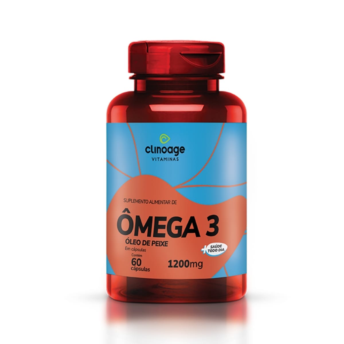 ÔMEGA 3 120 CÁPSULAS 1000mg CLINOAGE ÔMEGA 3 120 CÁPSULAS 1000mg CLINOAGE