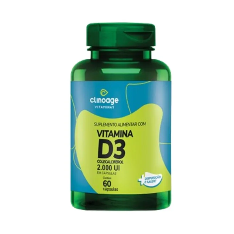 VITAMINA D3 2000 UI CÁPSULAR CLINOAGE